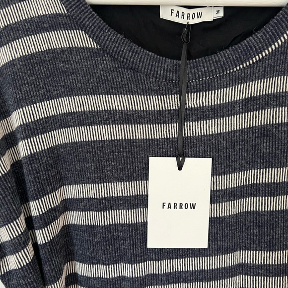 ‘FARROW’ Navy Knit Dress Size M - Picture 4 of 6